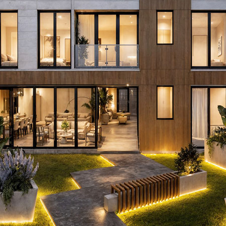 Terraza jardín